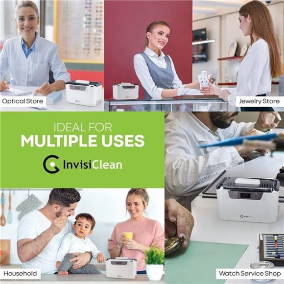 Professional Ultrasonic Cleaner Machine | Electronic Silver Jewelry Cleaner - Picture 7 of 7